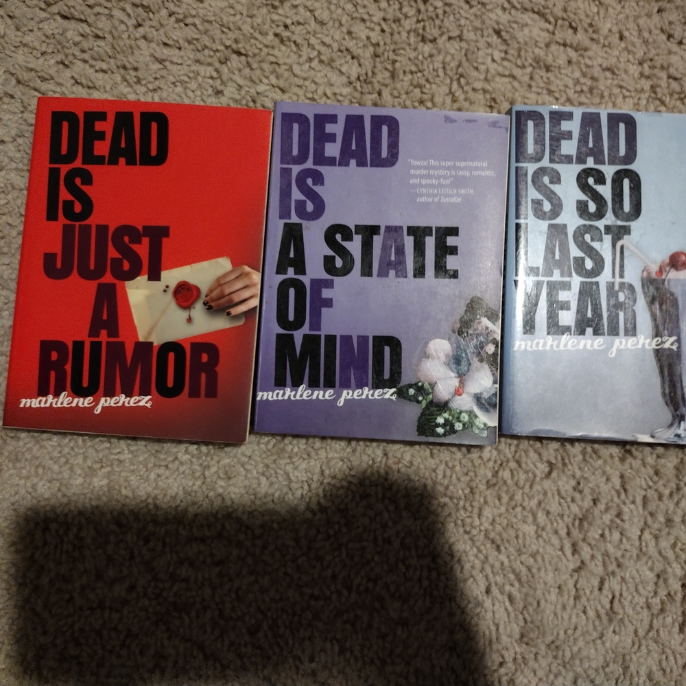Set of Three 'Dead Is' Books by Marlene Perez